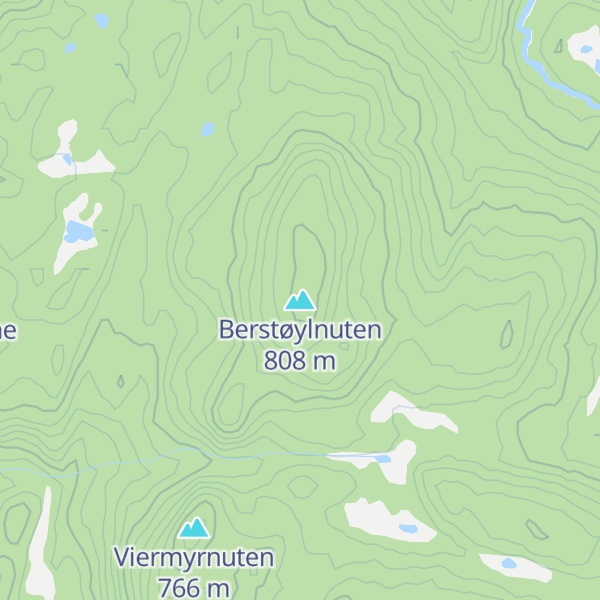 Map of Berstøylnuten