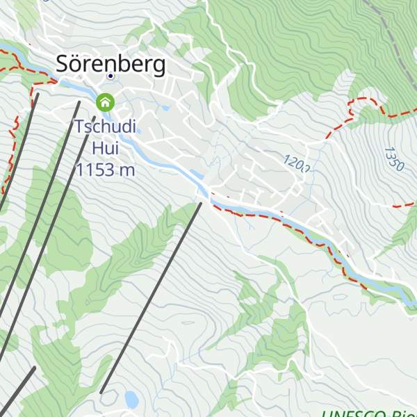Map of Chalet Sörenberg