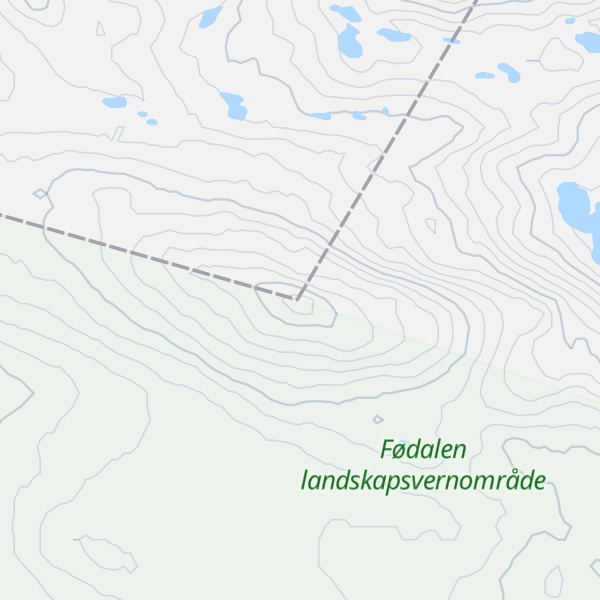 Map of Raudbergnuten