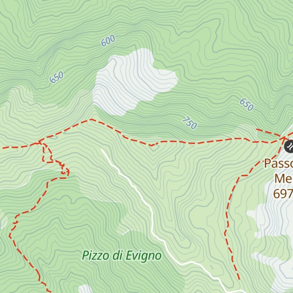 Map of Monte Ceresa