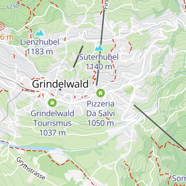 Map of Alte Post