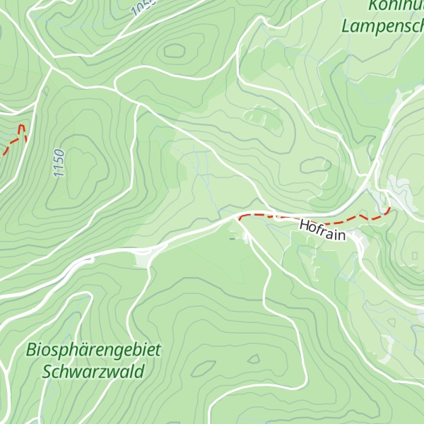 Map of Kohlhütte