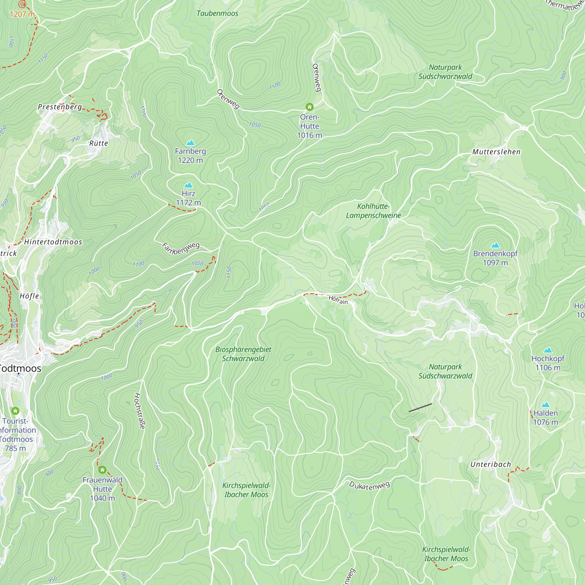 Kohlhütte map
