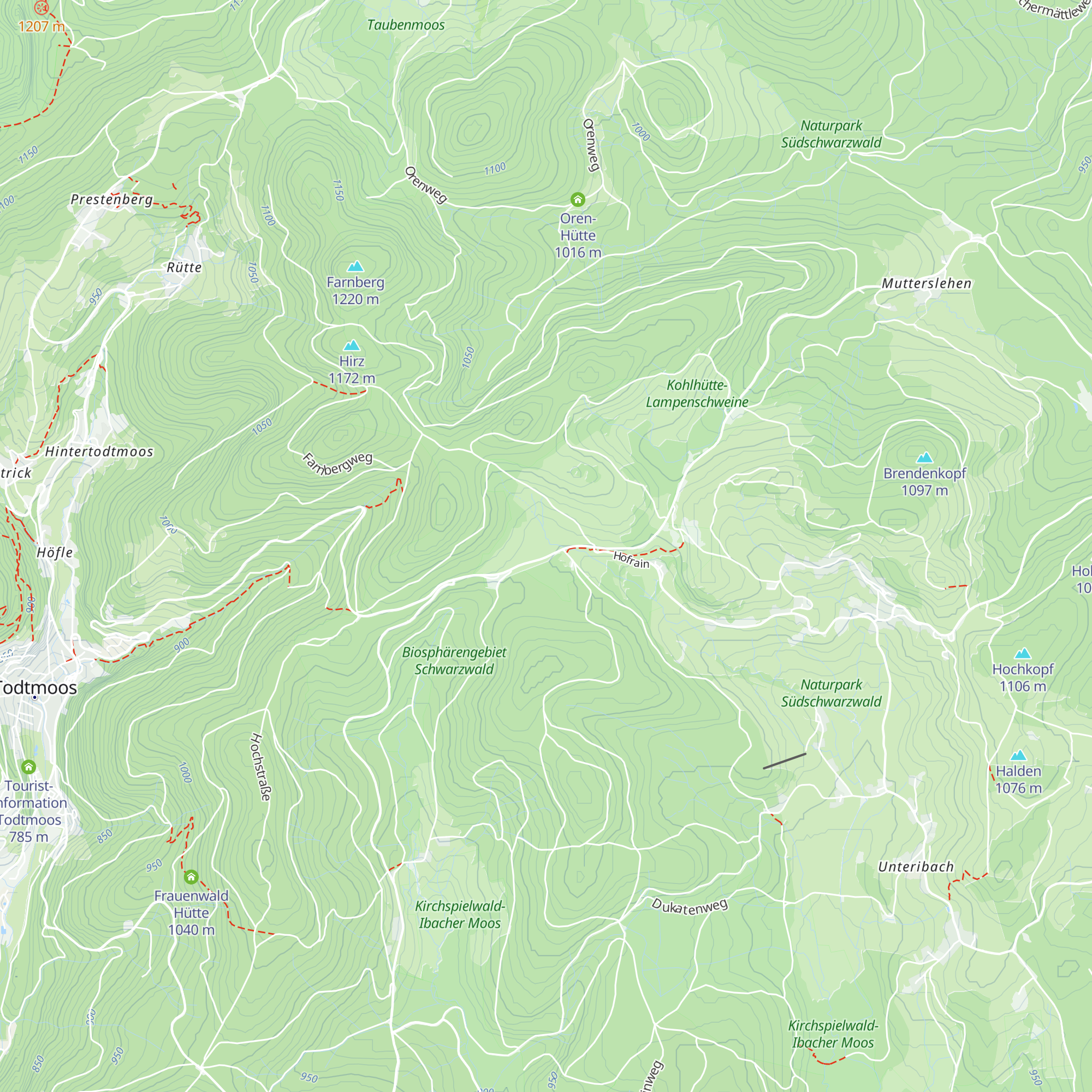 Kohlhütte map