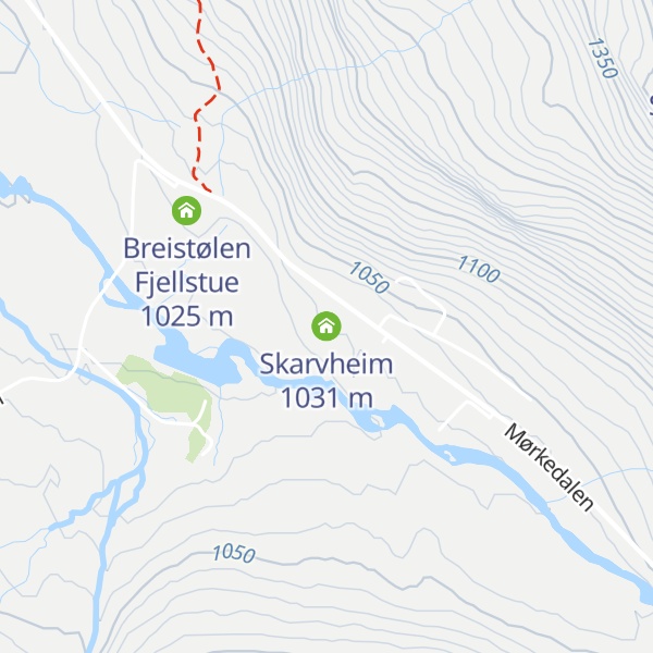 Map of Skarvheim