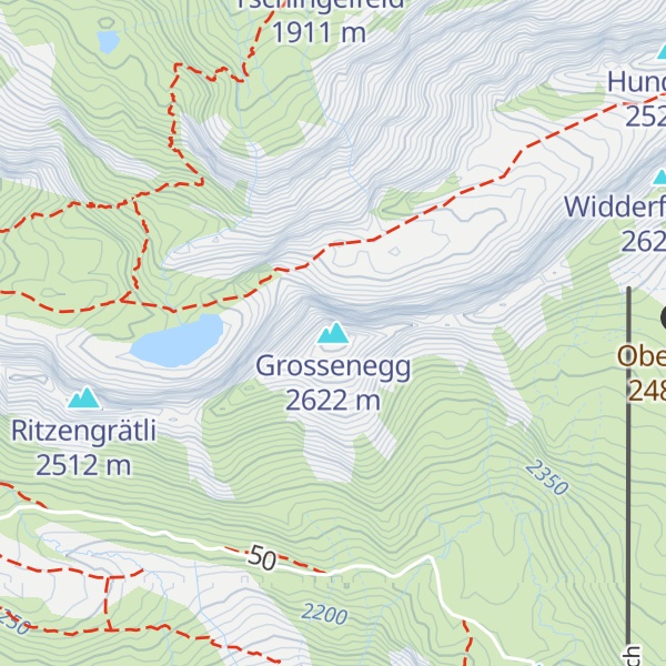 Map of Grossenegg