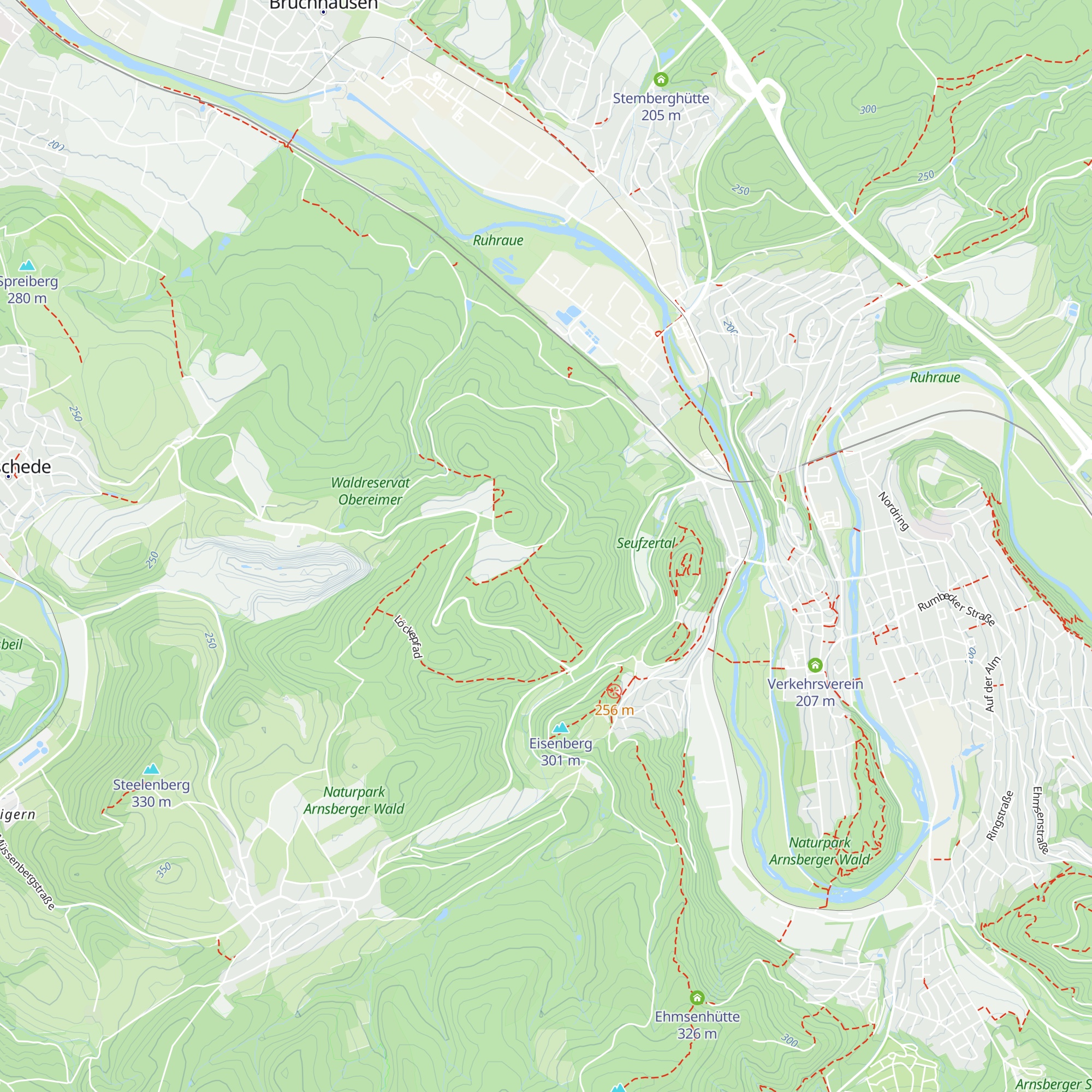 Schutzhütte am Meilerplatz map