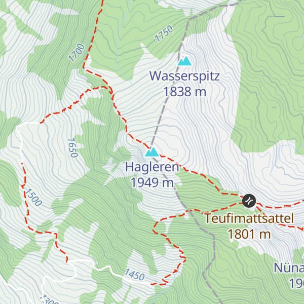 Map of Hagleren