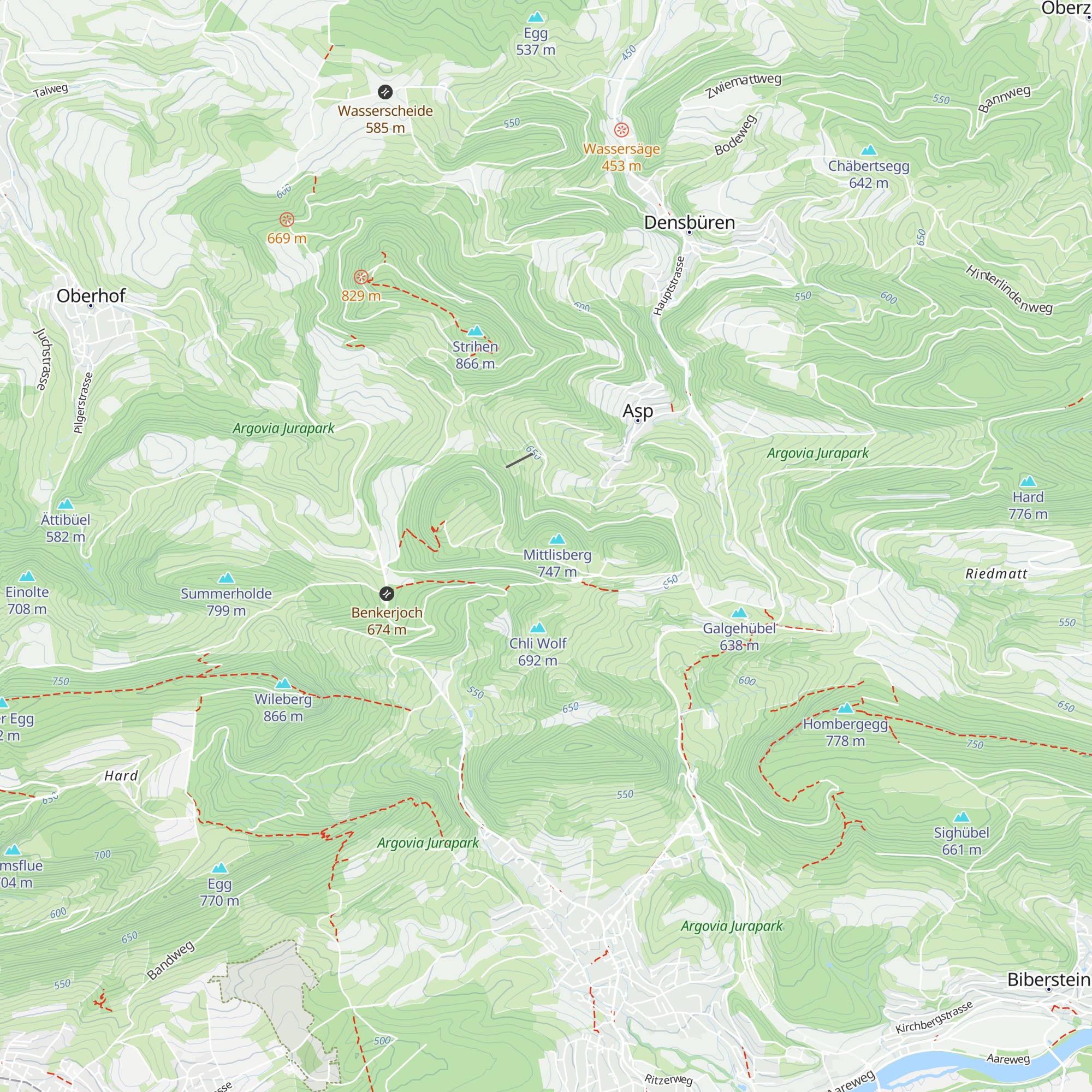 Schwitzhütte map
