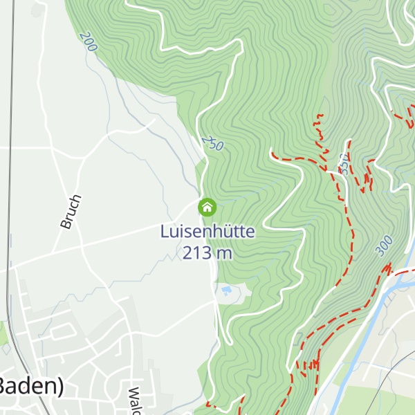 Map of Luisenhütte