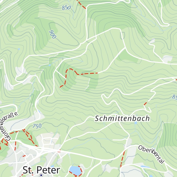 Map of Berghofhütte