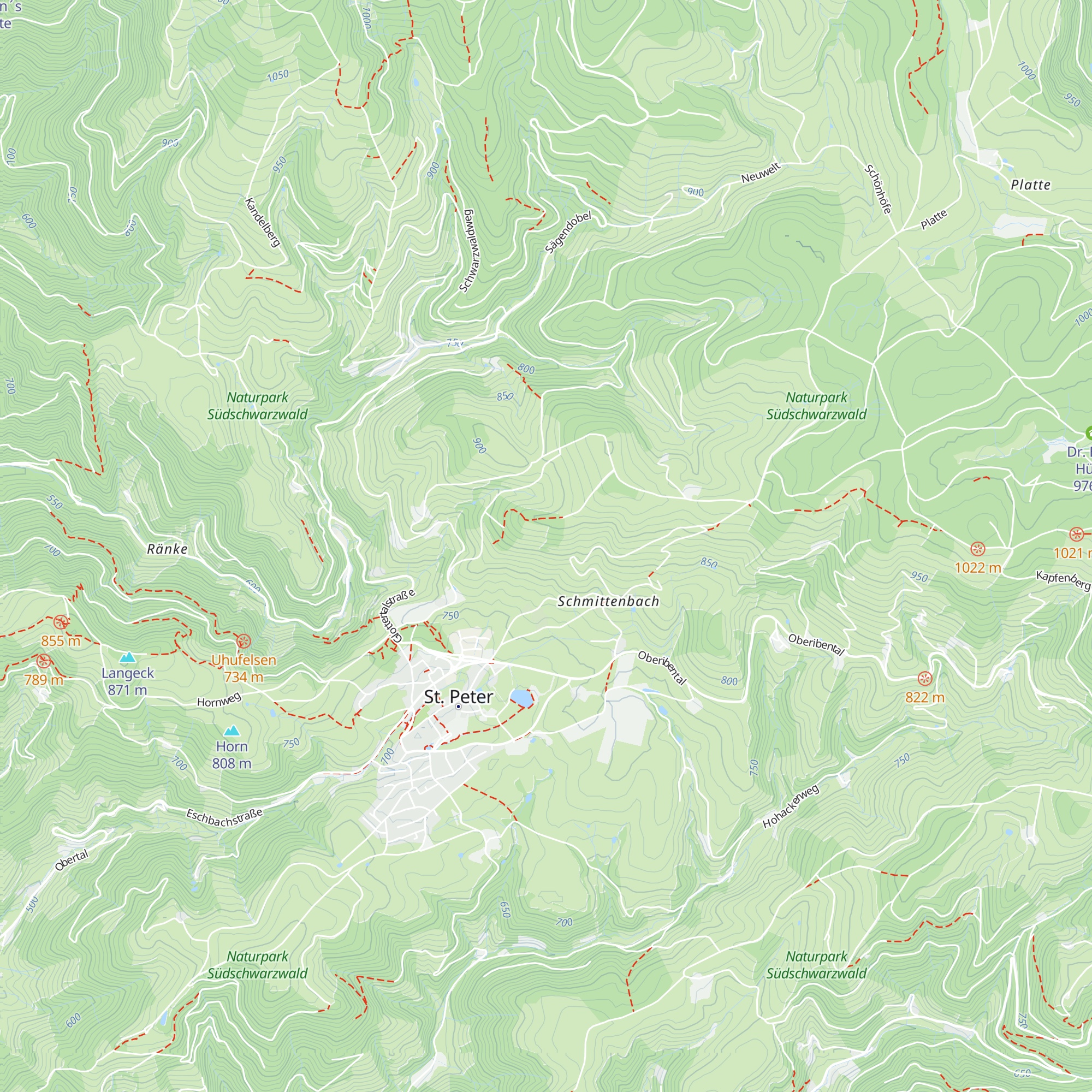 Berghofhütte map