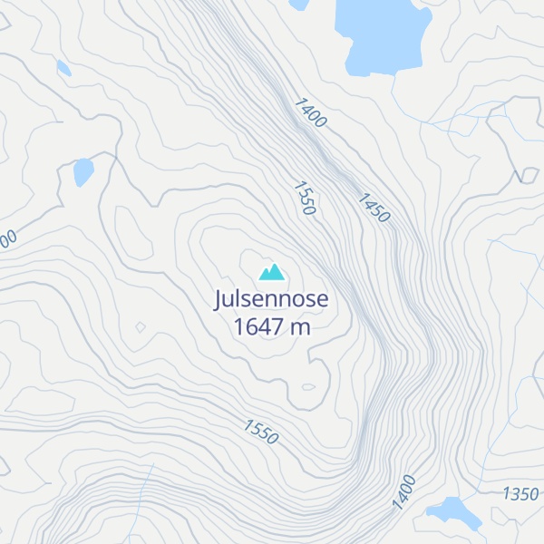 Map of Julsennose