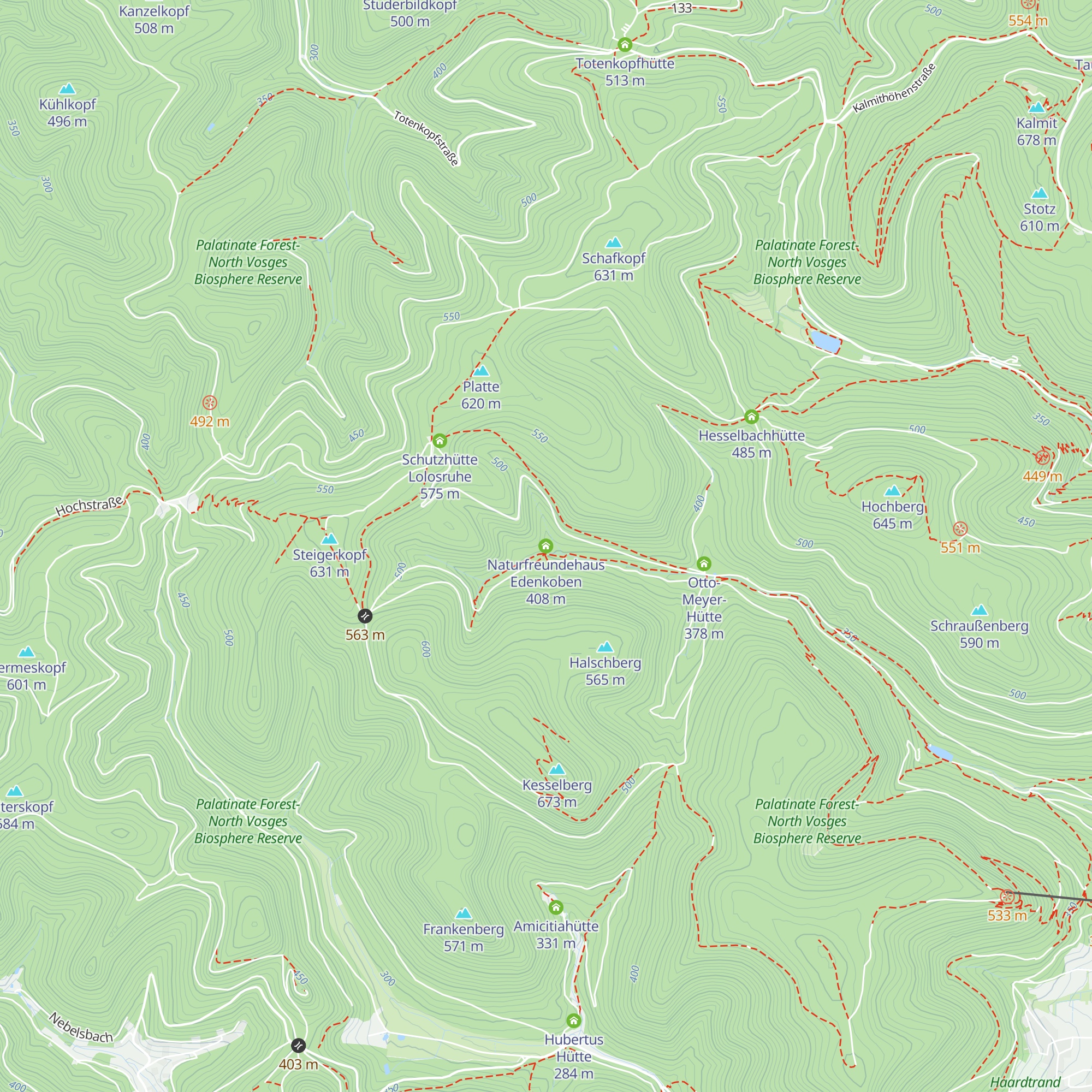 Naturfreundehaus Edenkoben map