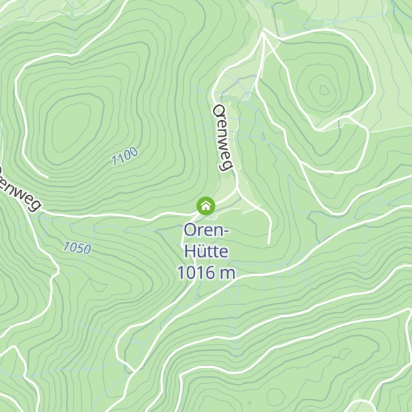 Map of Oren-Hütte