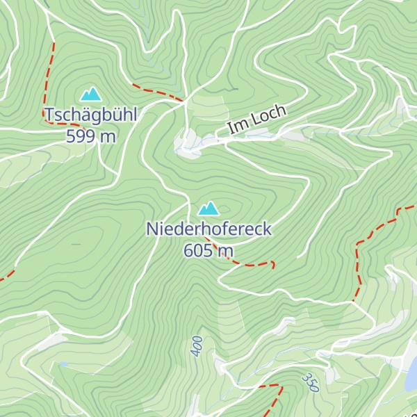 Map of Niederhofereck