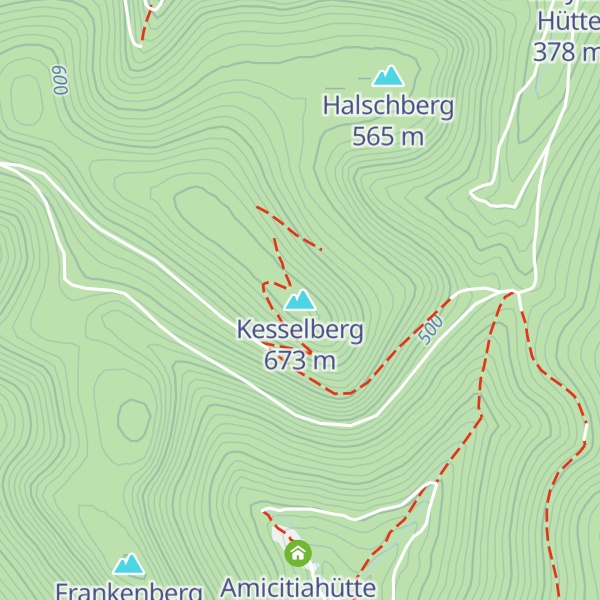 Map of Kesselberg