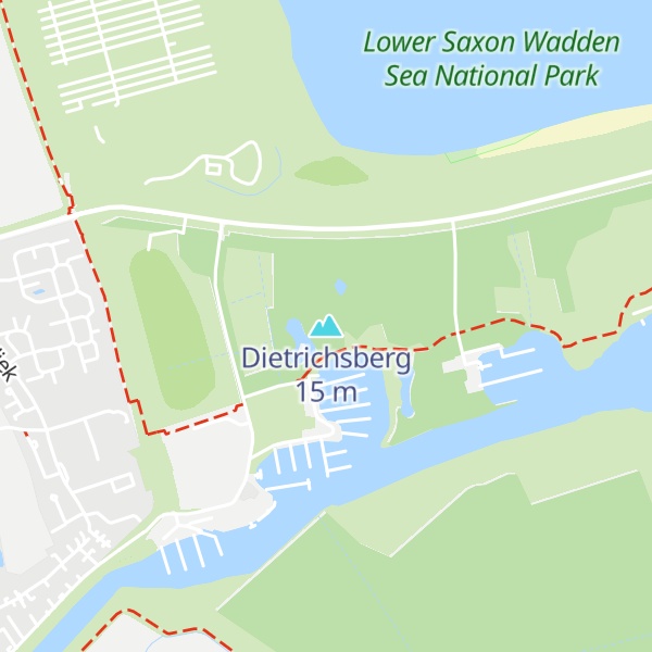 Map of Dietrichsberg