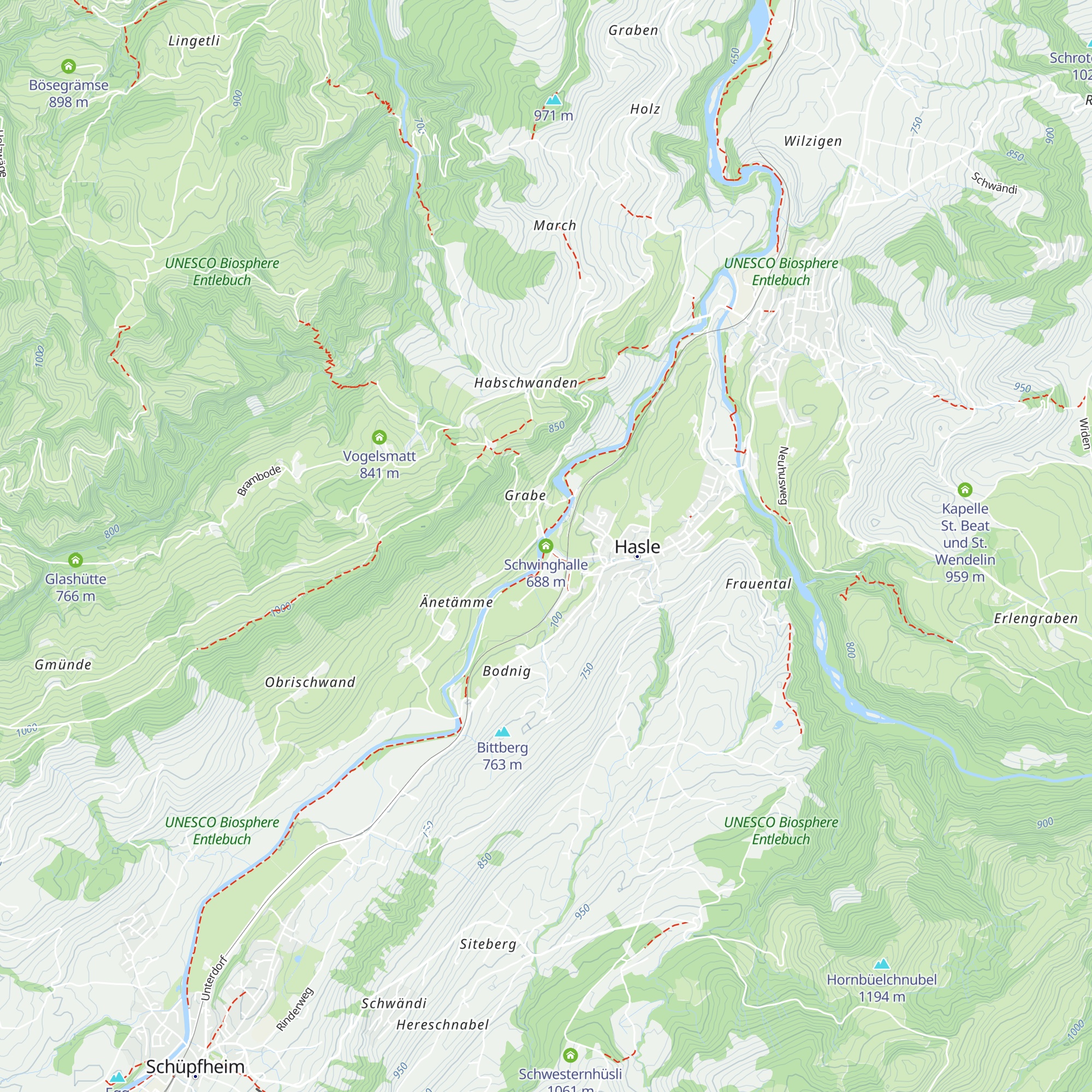 Schwinghalle map