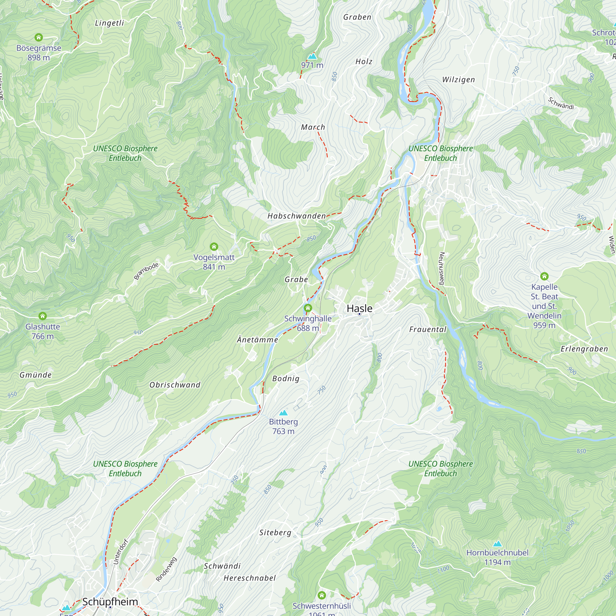 Schwinghalle map