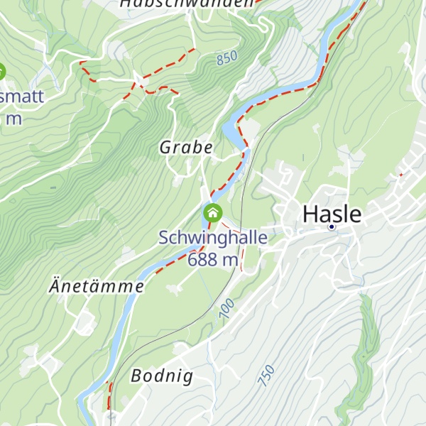 Map of Schwinghalle