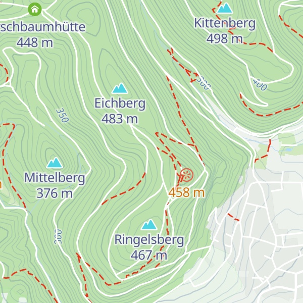 Map of Zappos Hütte