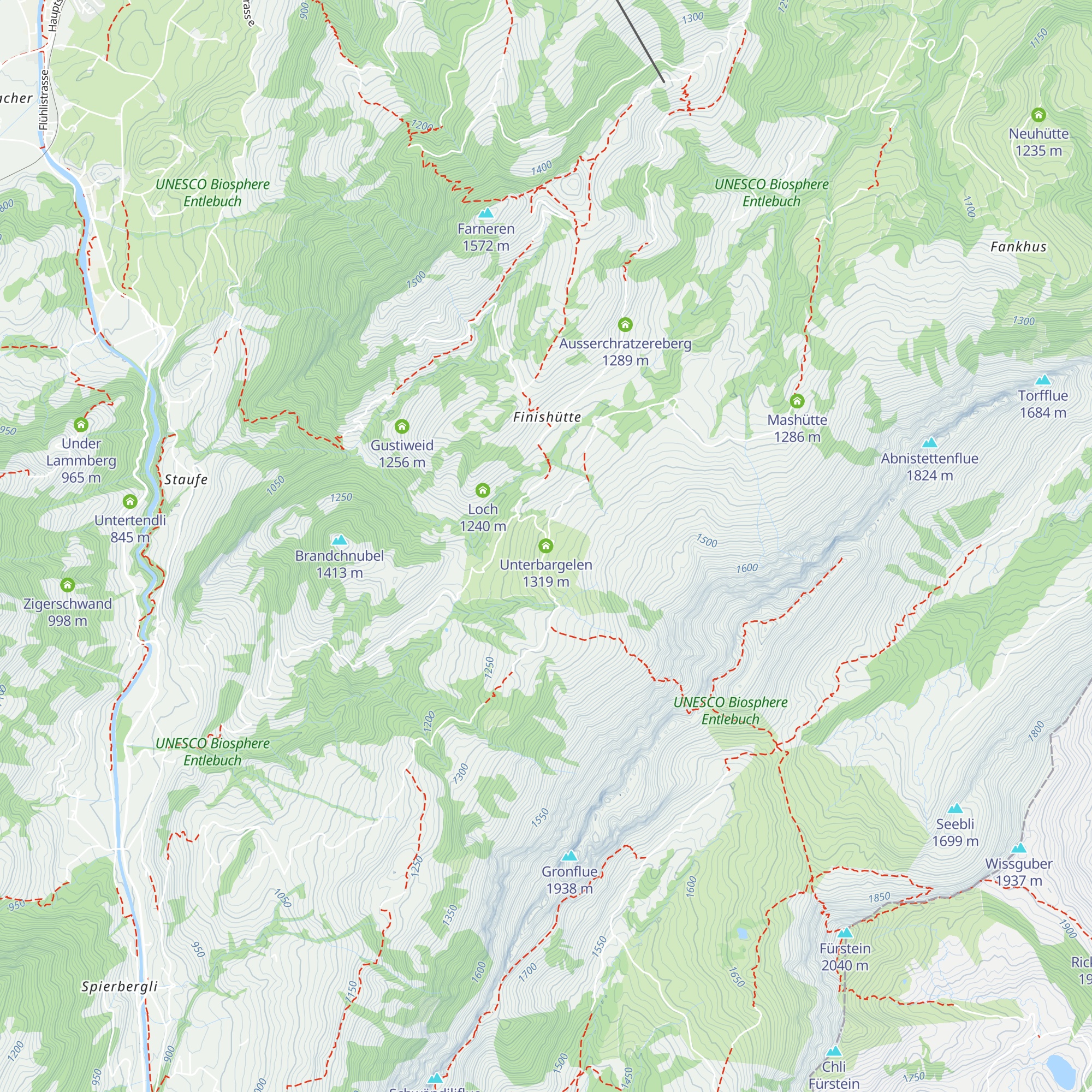 Unterbargelen map