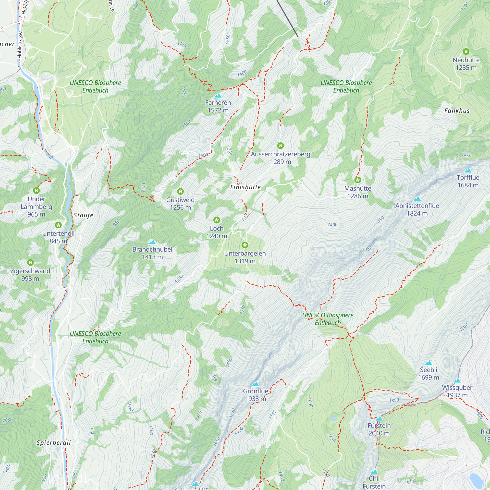 Unterbargelen map