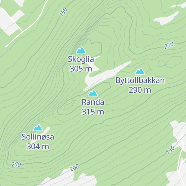 Map of Randa