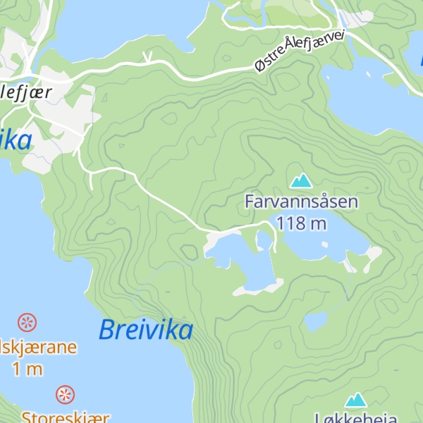 Map of Kirkehei