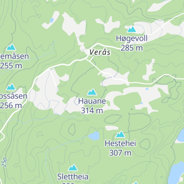 Map of Hauane