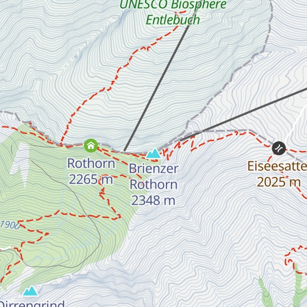 Map of Brienzer Rothorn