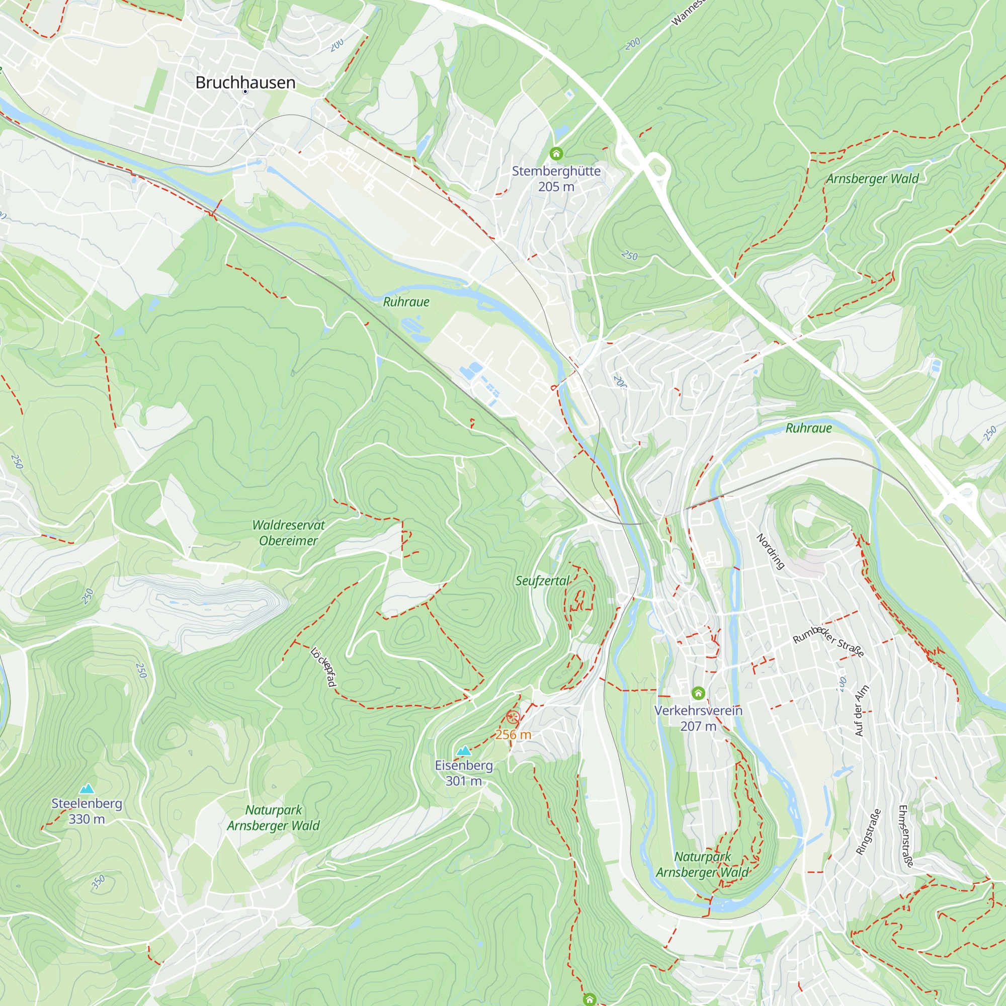 Sebastianshütte map