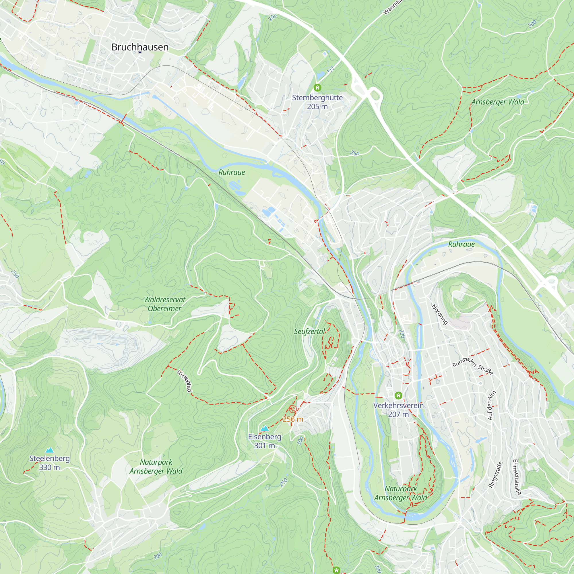 Sebastianshütte map