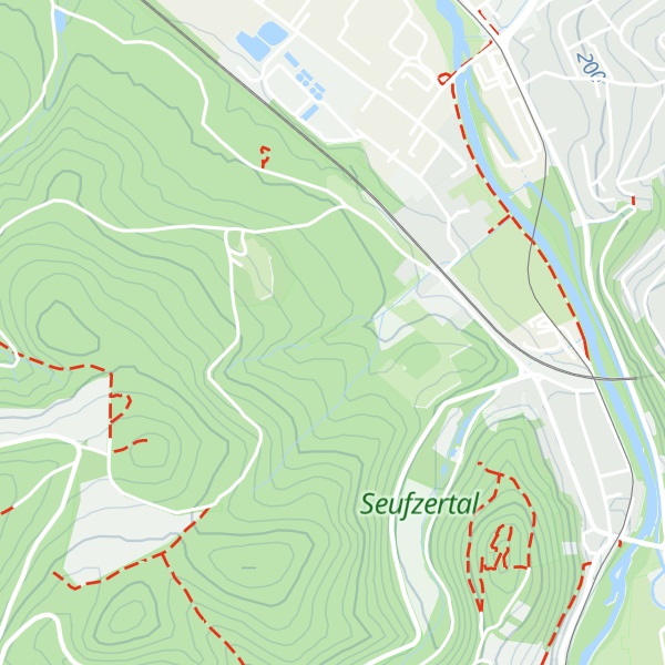 Map of Sebastianshütte