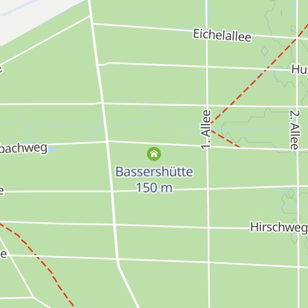 Map of Bassershütte