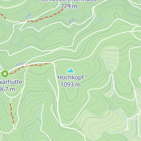 Map of Hochkopf