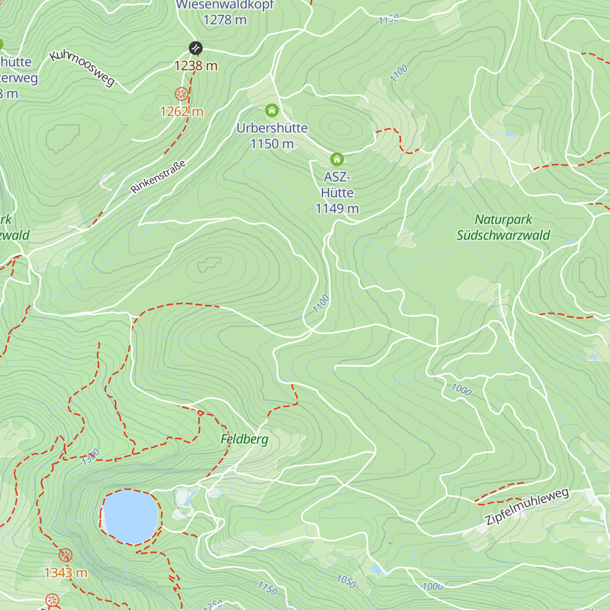 Rufenhütte map