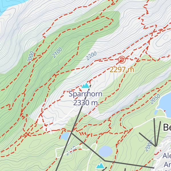 Map of Sparrhorn