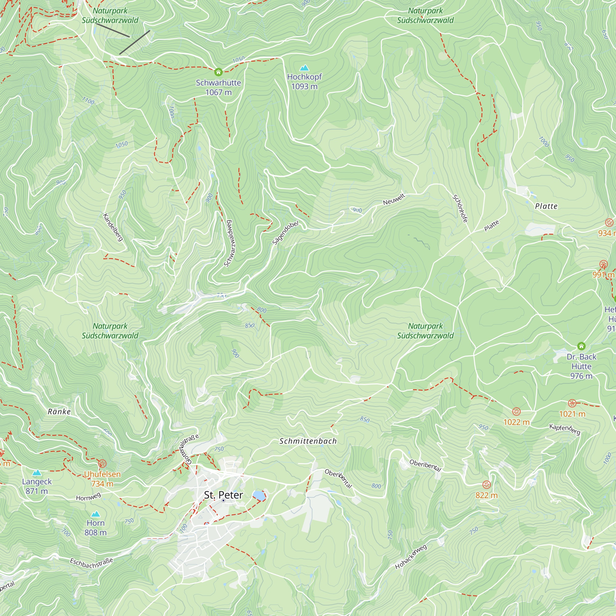Willmendobelhütte map