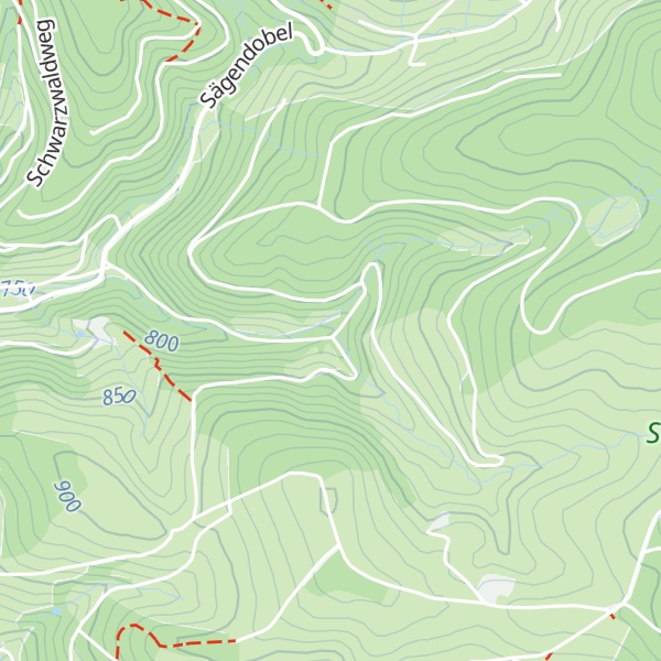 Map of Bodenhursthütten