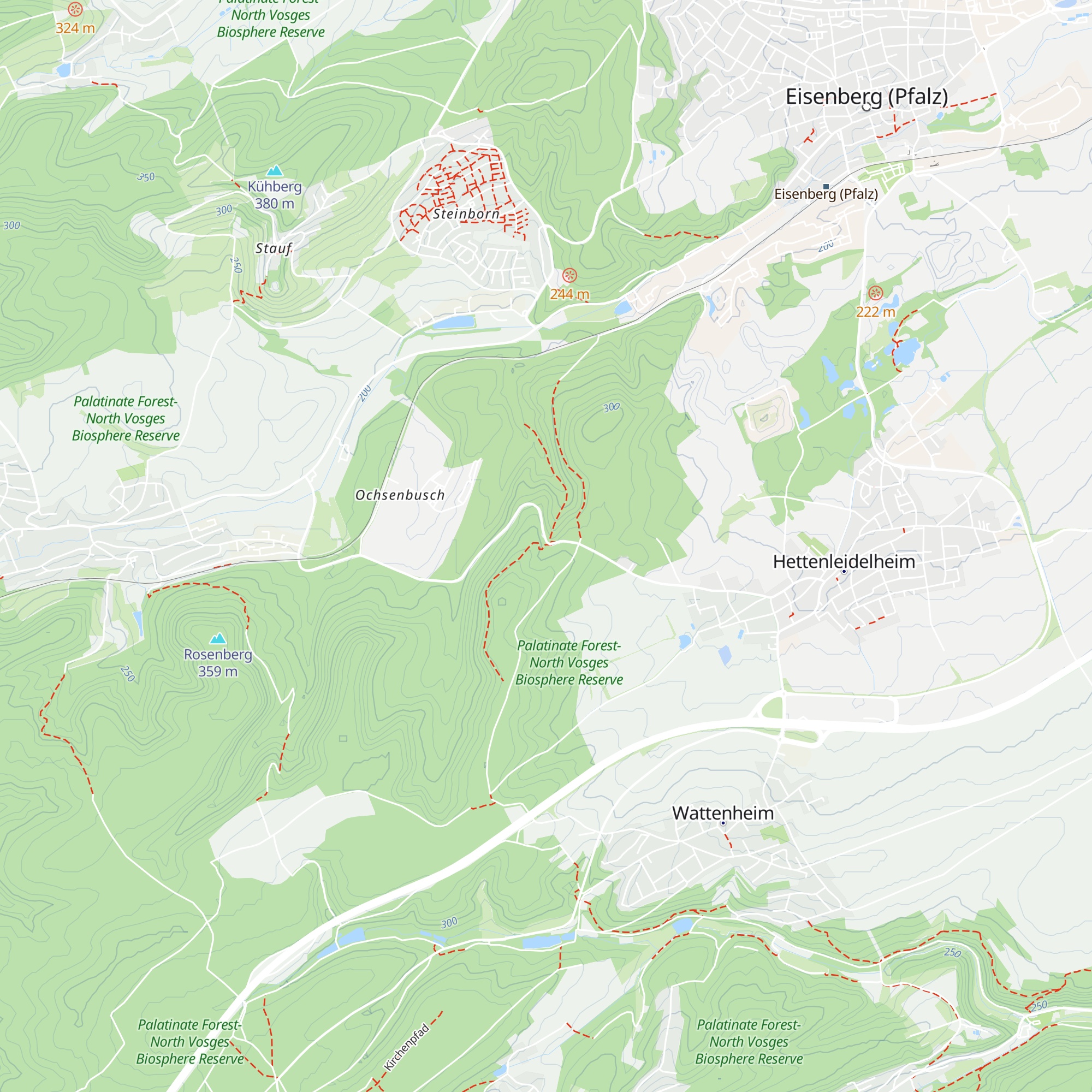 Hubertus Schutzhütte map