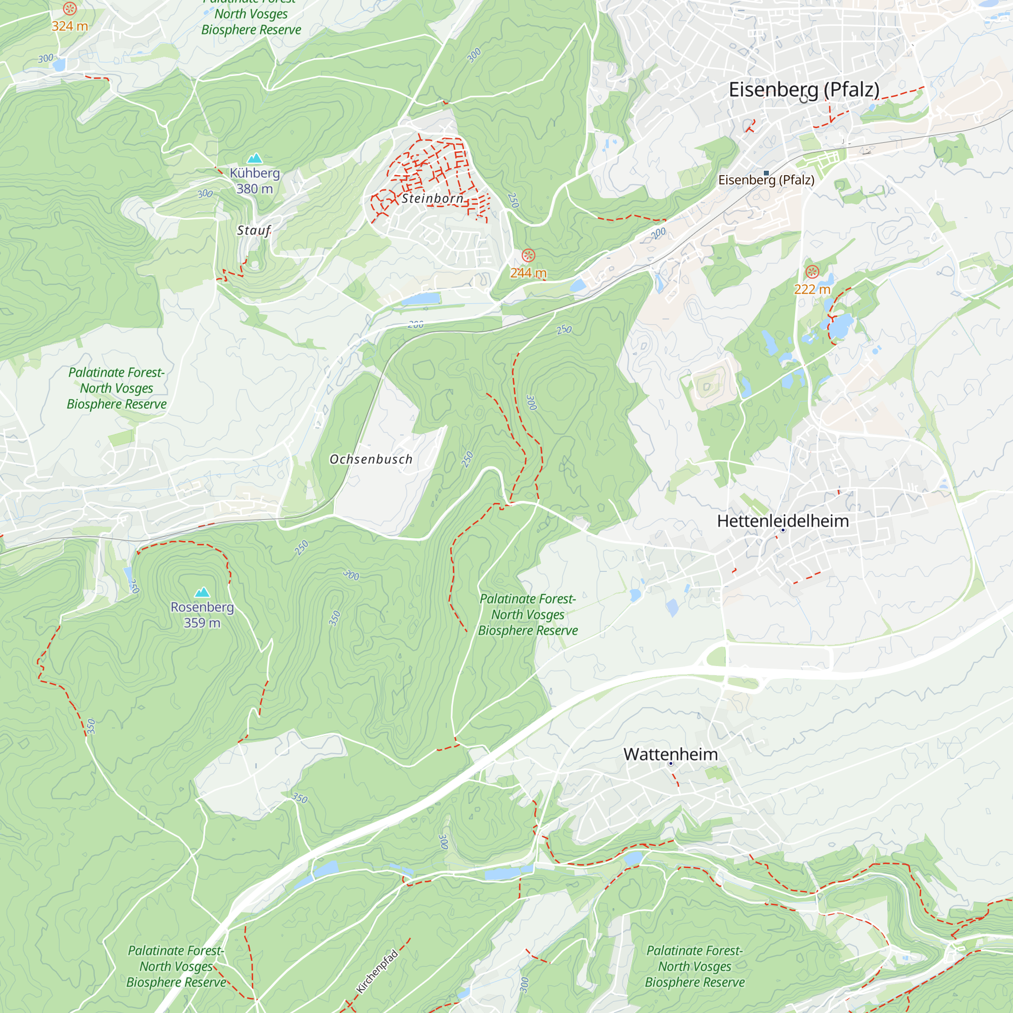 Hubertus Schutzhütte map