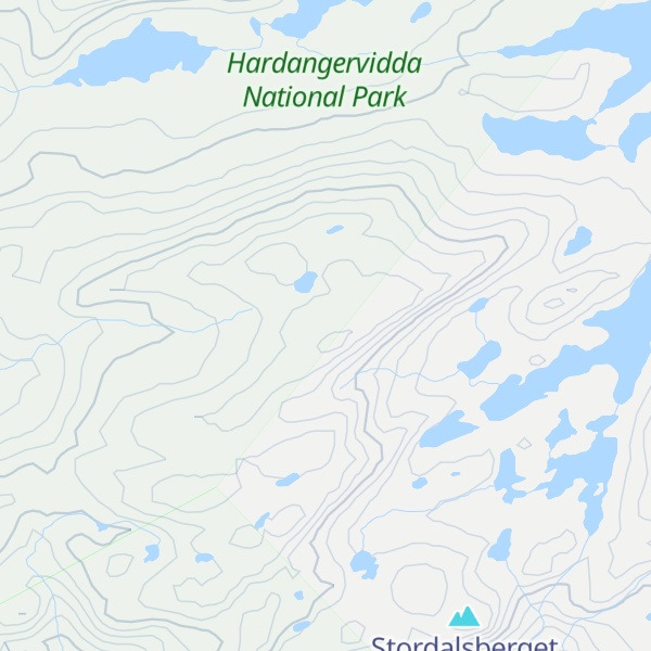 Map of Stordalsnutan