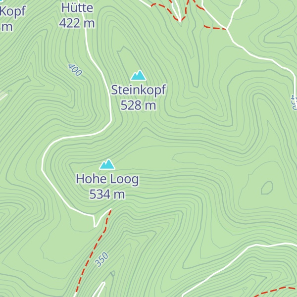 Map of Hohe Ebene