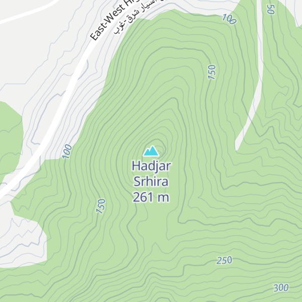 Map of Hadjar Srhira
