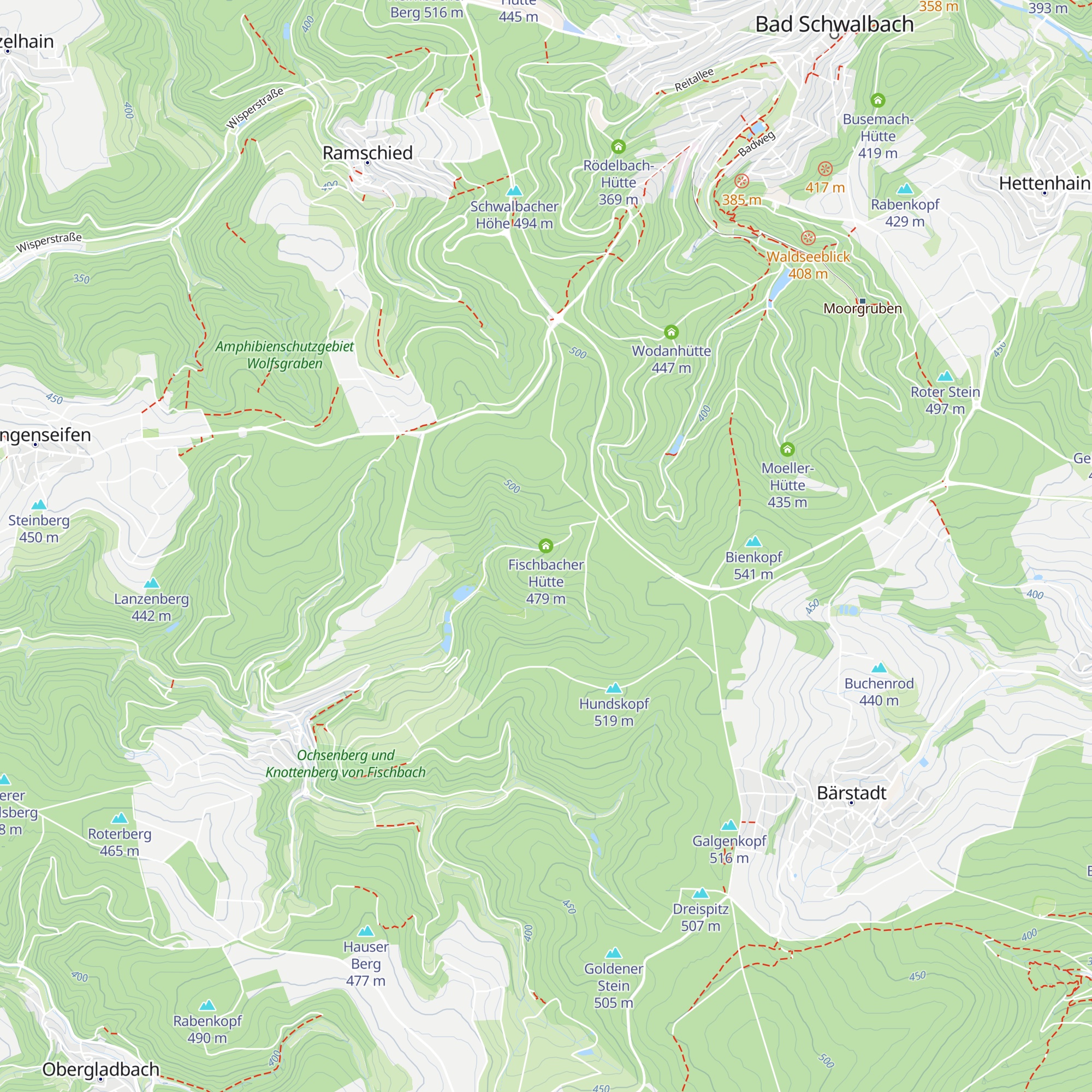 Fischbacher Hütte map