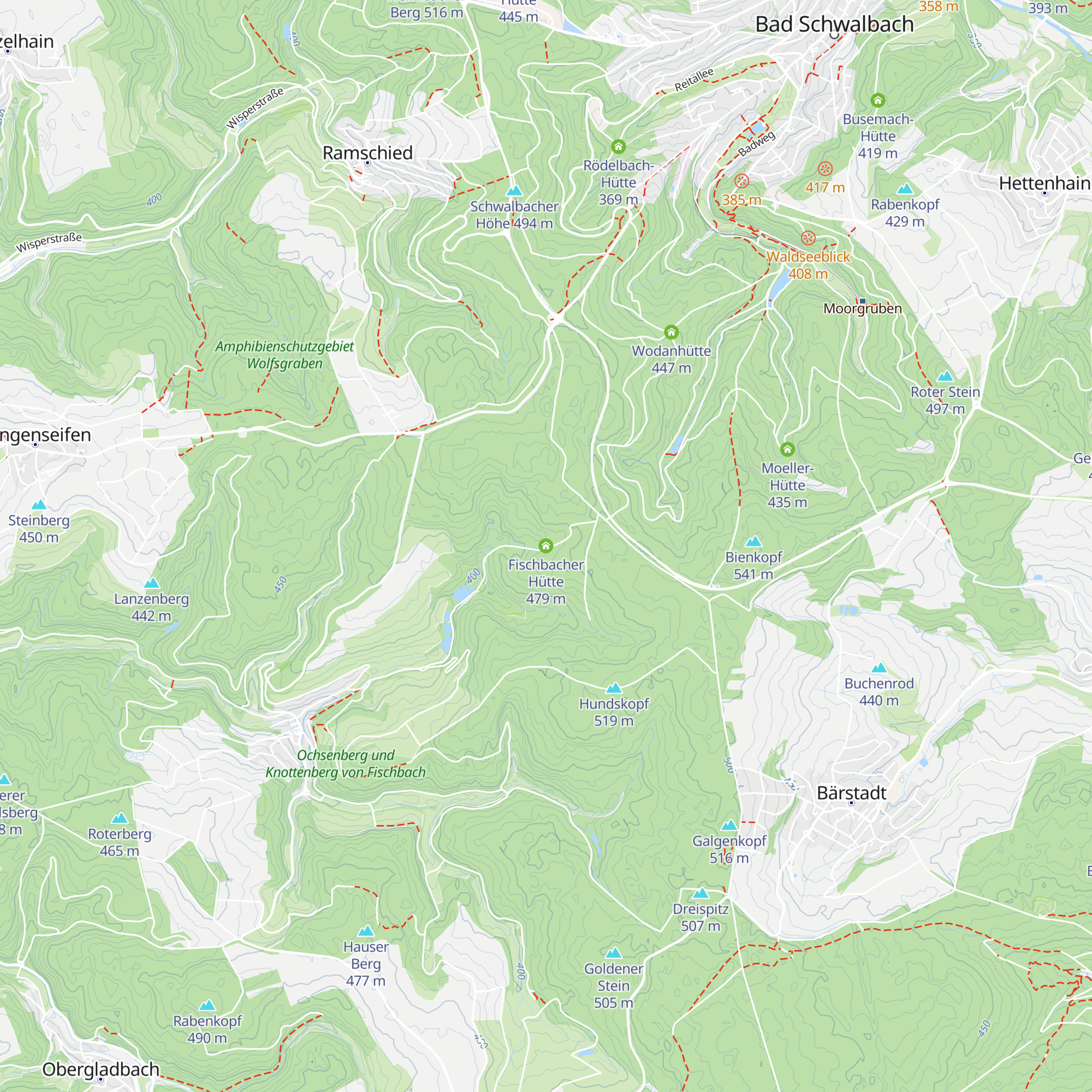 Fischbacher Hütte map