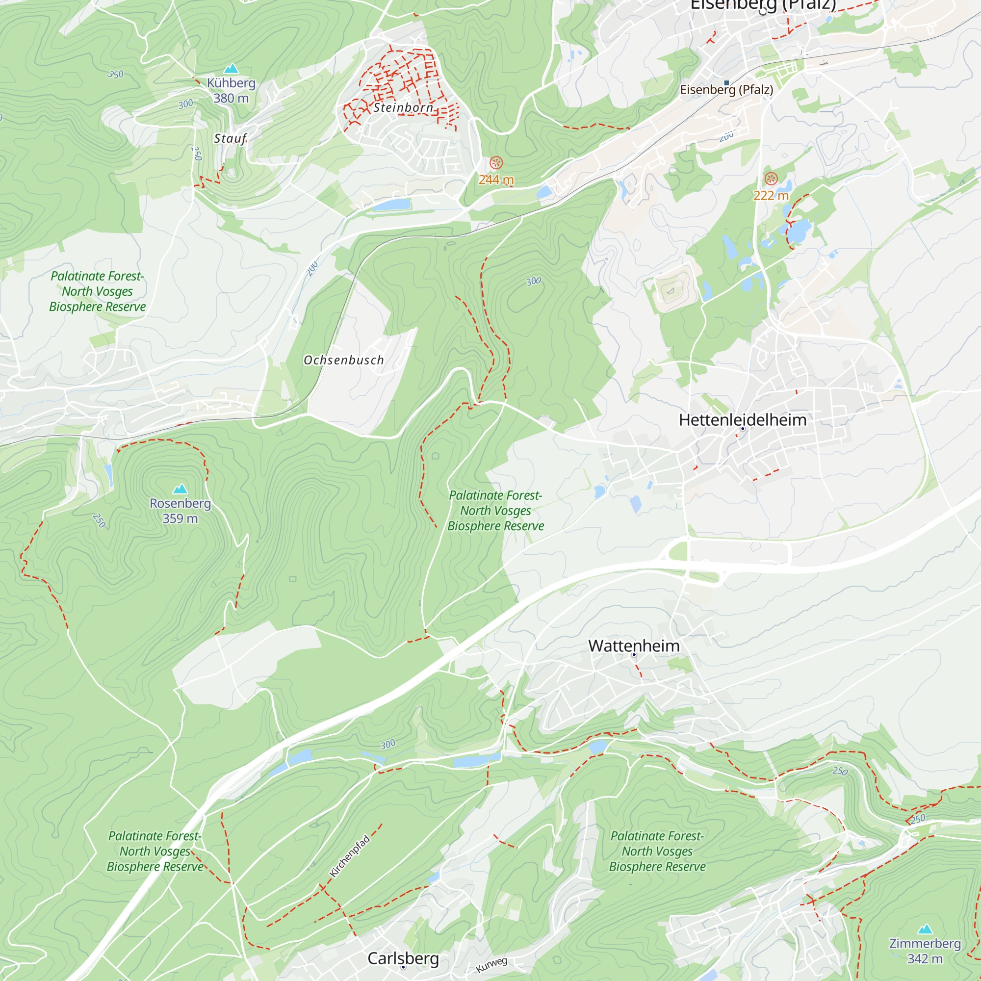 Kolpings Schutzhütte map