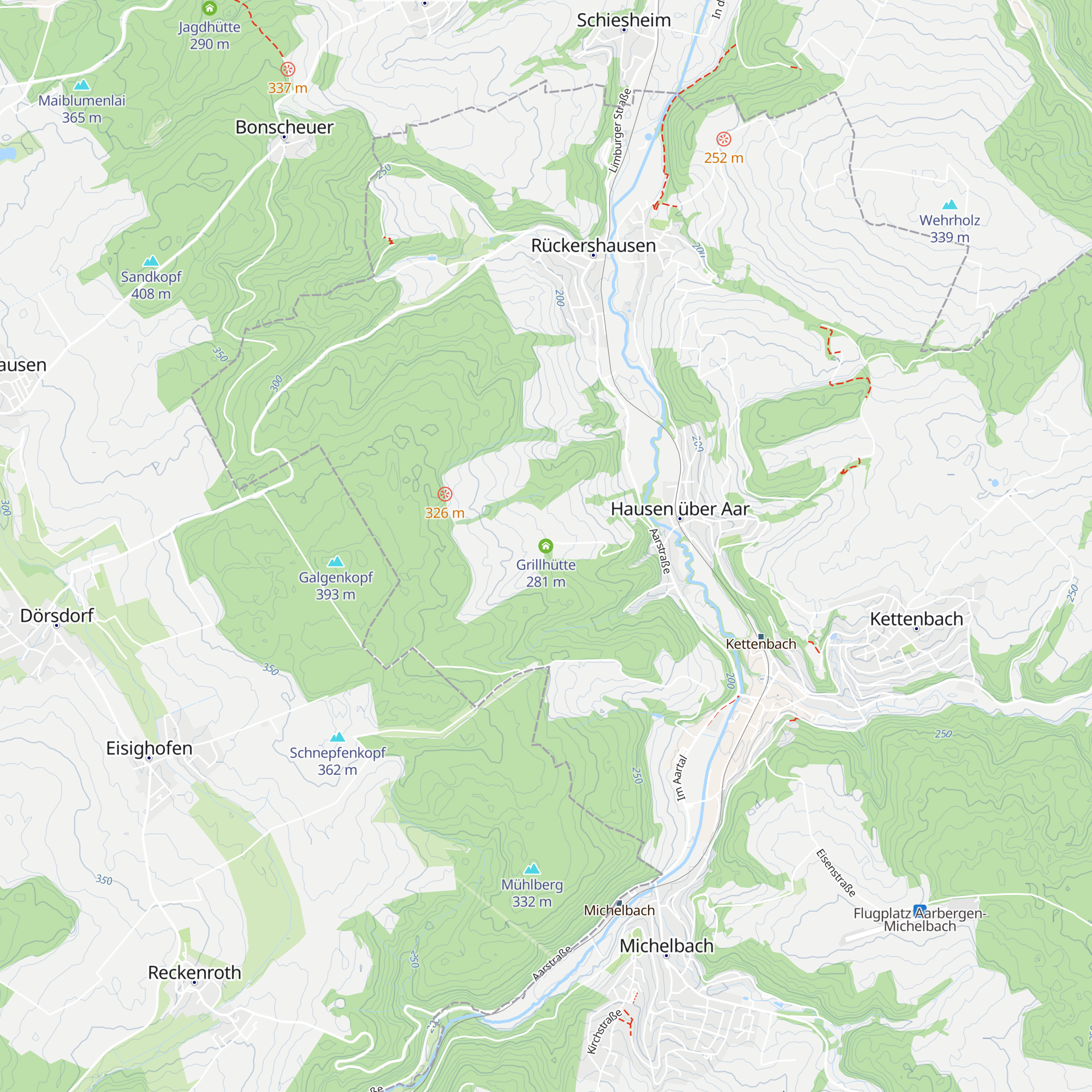 Grillhütte map